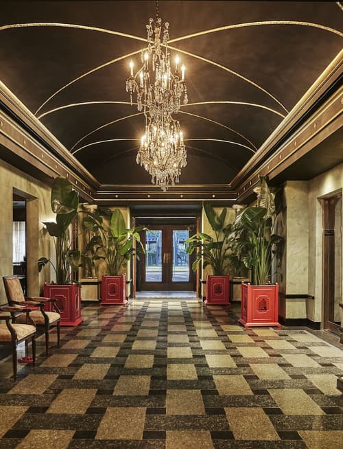 The Pontchartrain Hotel, Lobby