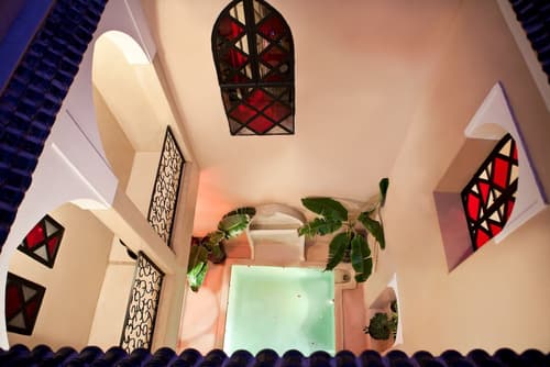 Riad Le Rubis, Lobby