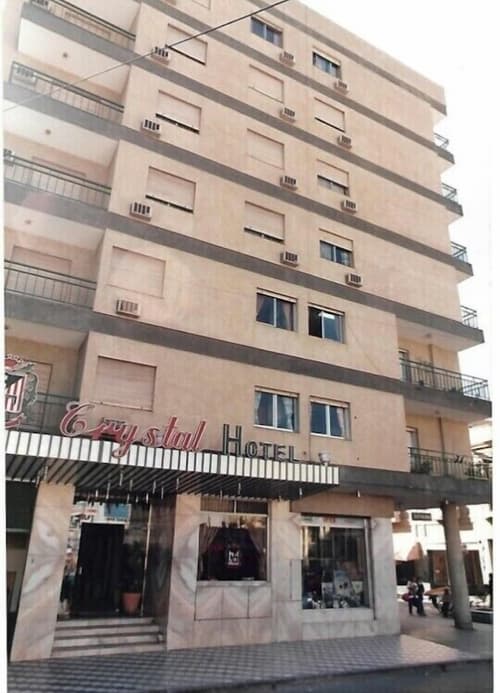 Crystal Hotel, Front of property