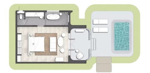 The Standard Hua Hin, Floor plan