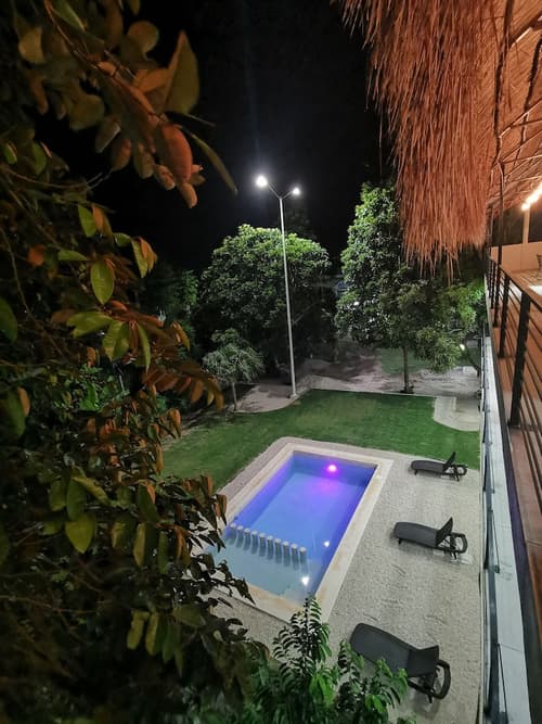 Hotel Makech, View from room