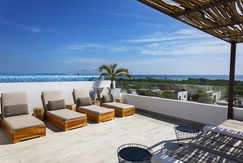 Balkón Boutique Hotel, Terrace/patio