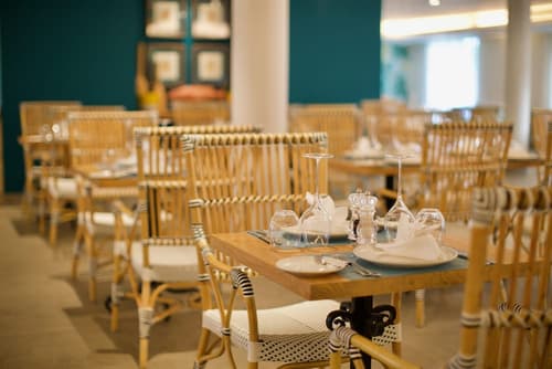 Domaine de Grand Baie, Breakfast area