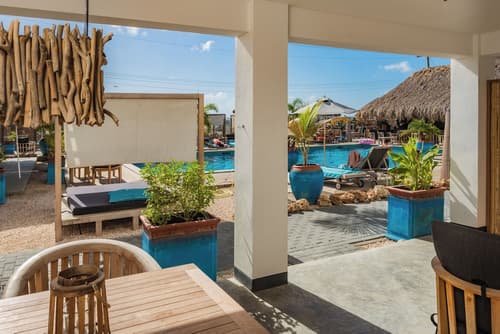 Bloozz resort Bonaire, Terrace/patio