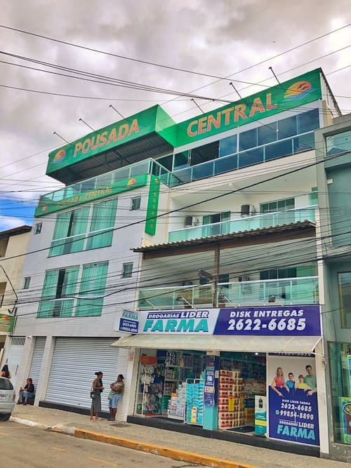 Pousada Central de Arraial, Front of property