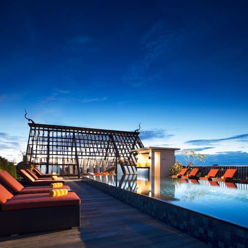 Sun Island Hotel & Spa Legian, Rooftop pool