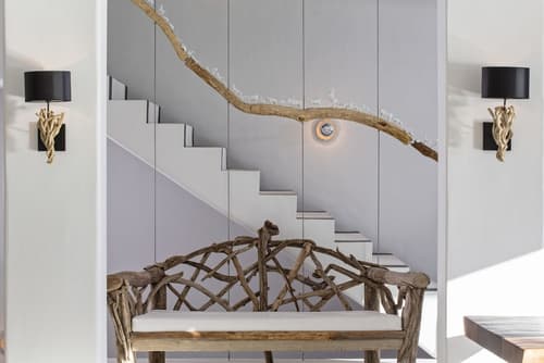 Myconian Utopia Relais & Chateaux, Interior entrance