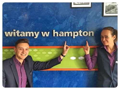 Hampton by Hilton Warsaw City Centre, Interior entrance