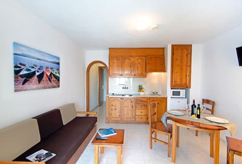 Apartamentos Mar Blanca, Private kitchenette