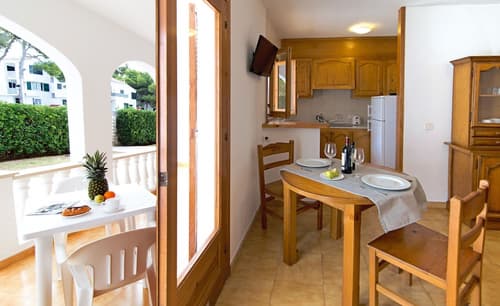Apartamentos Mar Blanca, Private kitchenette