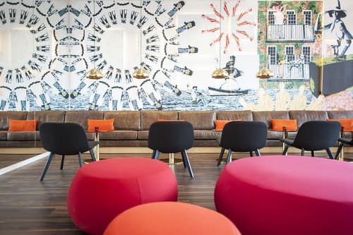 Motel L Hammarby Sjöstad, Lobby sitting area