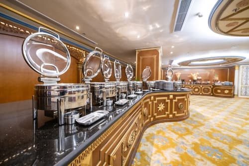 WA hotel, Breakfast buffet