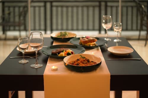 Dad Resort, Breakfast area