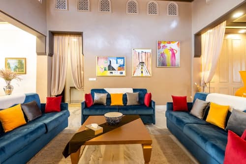 The Lemonary Marrakech, Lobby sitting area