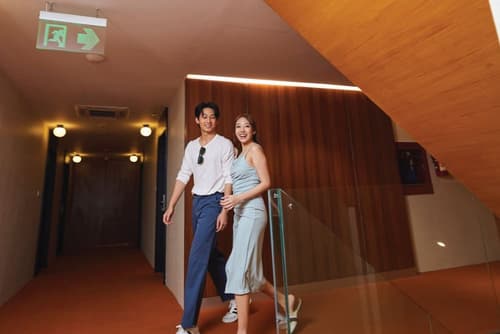 Arck Hotel, Interior entrance