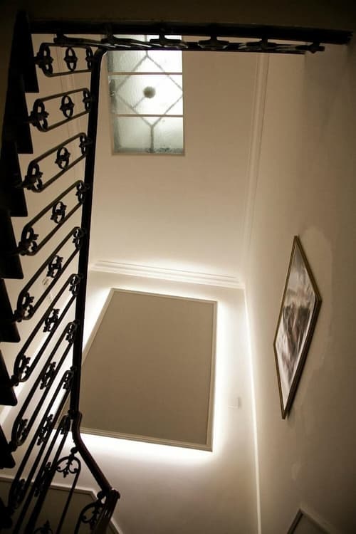 Hotel Lombardia, Interior entrance