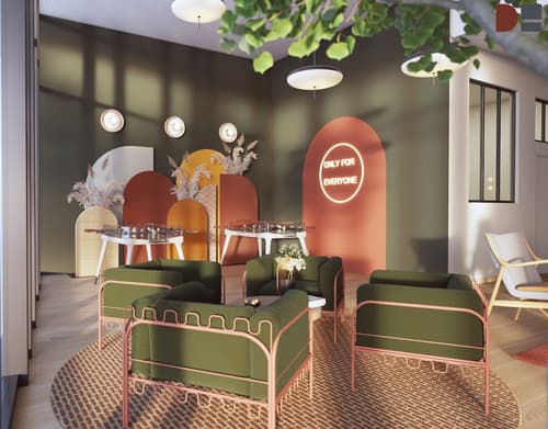 B&B HOTEL Geneva Airport, Lobby sitting area