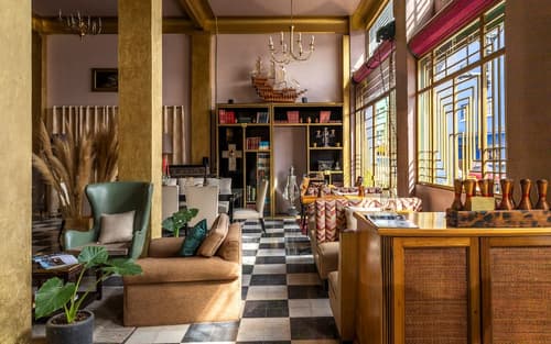 Mala Vecindad Centro Historico, Lobby sitting area