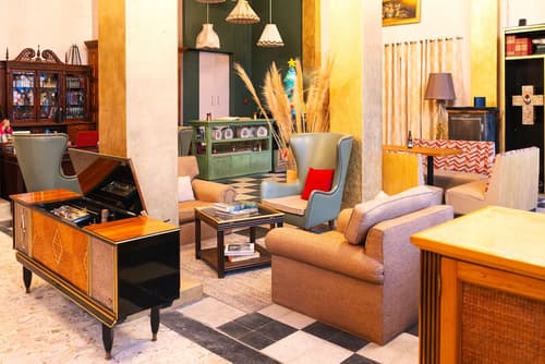 Mala Vecindad Centro Historico, Lobby sitting area