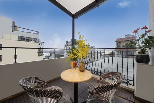 Hanoi Fiesta Grand Hotel, View from room