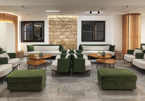 Pefkos Hotel, Lobby sitting area