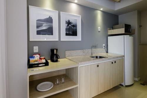 Promenade Link Stay Barra da Tijuca, Private kitchen