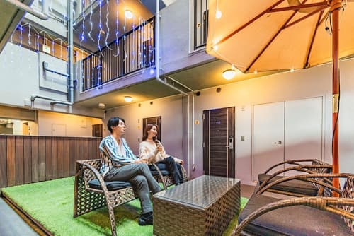 Hotel Relief Namba Daikokuchou, Terrace/patio