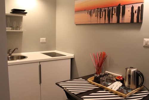 Relais Arco della Pace, Private kitchenette