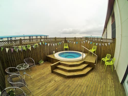 Eldey Airport Hotel, Outdoor spa tub