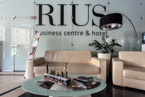 Rius Hotel Lviv, Lobby sitting area
