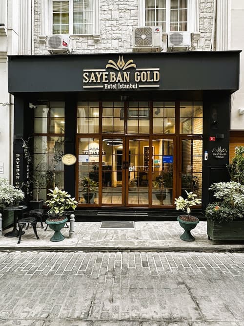 Sayeban Gold Hotel, Front of property