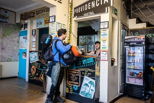 Hostal Providencia - Hostel, Reception