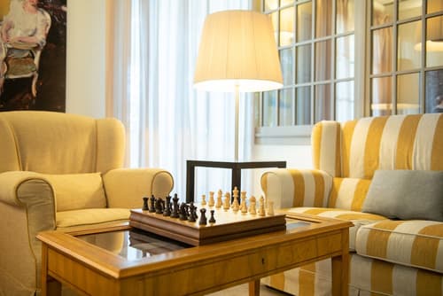 SI Montalcino Hotel, Lobby sitting area