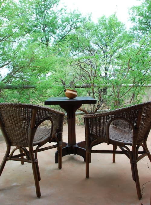 Mbizi Bush Lodge, Terrace/patio