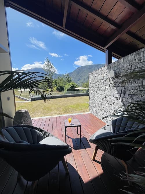 Sarana Hôtel & Spa, Terrace/patio