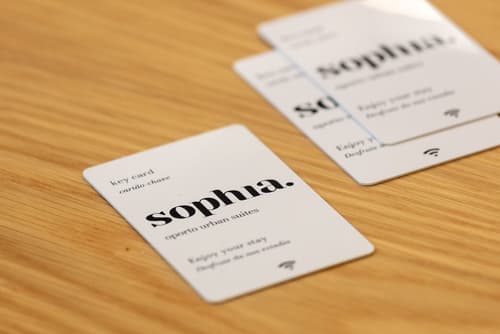 Sophia Oporto Urban Suites, Check-in/check-out kiosk