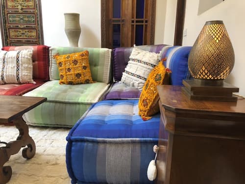 Riad Inaya Fez, Lobby sitting area