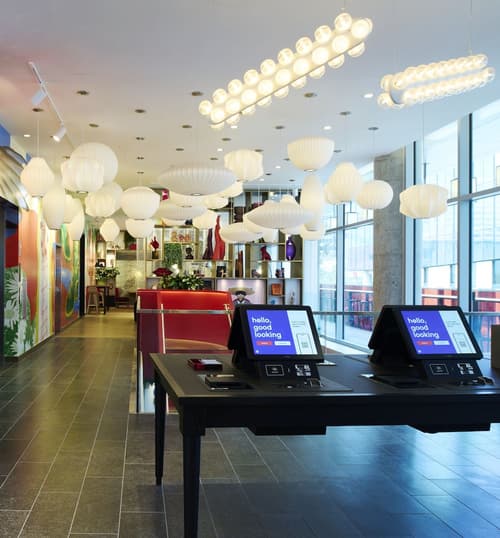 citizenM Austin Downtown, Check-in/check-out kiosk