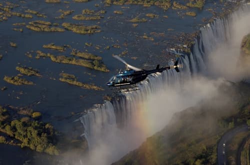Miombo Mews, Helicopter/plane tours