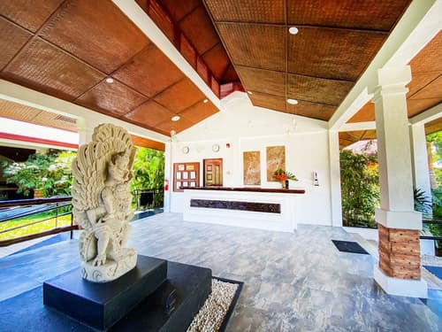 Carpe Diem Villas & Resort Dive & Stay resort, Reception