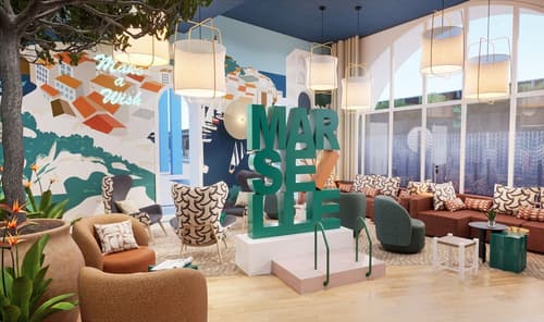 Appart Hotel Odalys City Marseille Centre Euromed, Lobby sitting area