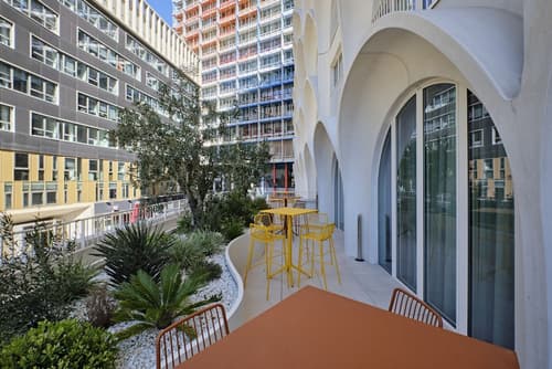 Appart Hotel Odalys City Marseille Centre Euromed, Terrace/patio