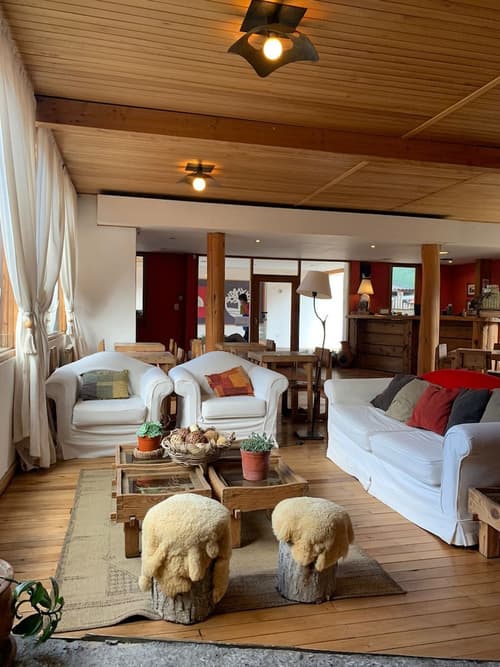 Posta de Los Colonos, Living area