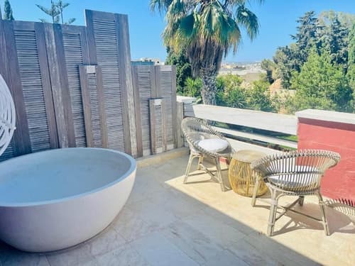 The Red Farm Relais & Spa, Terrace/patio