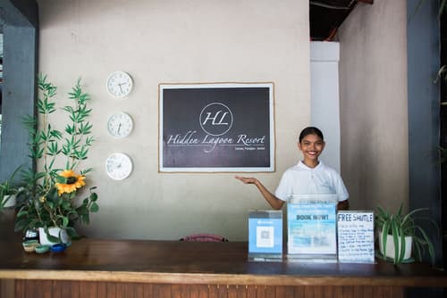 Hidden Lagoon Resort, Reception