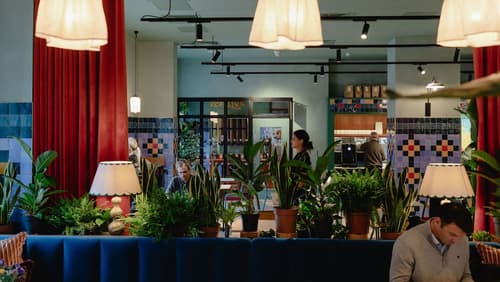 room2 Belfast Hometel, Lobby sitting area