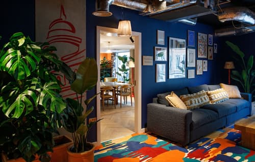 room2 Belfast Hometel, Lobby sitting area