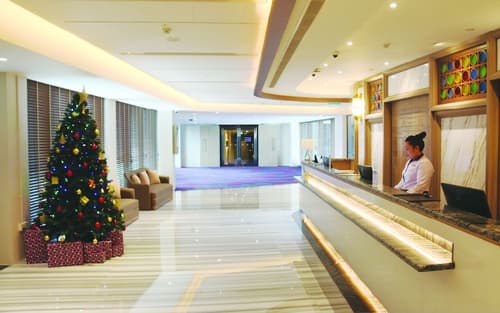 Aqueen Prestige Hotel Lavender, Reception