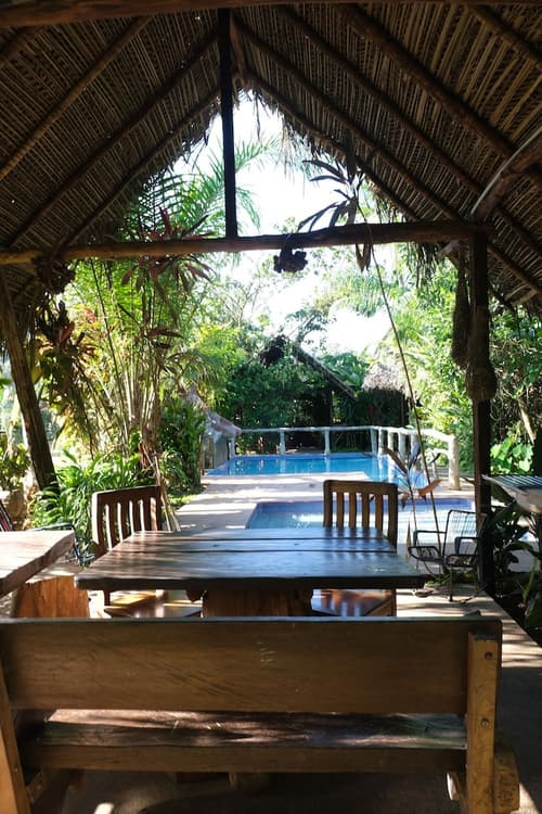 Iguanitas Lodge, Living area