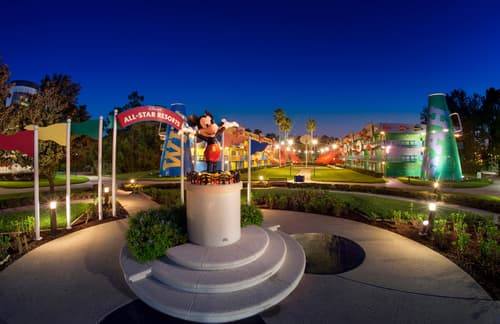 Disney's All Star Sports Resort, Exterior View